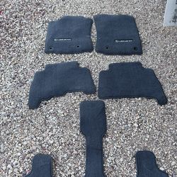 2021 Lexus GX 460 Black Carpet 5pc Used OEM Genuine