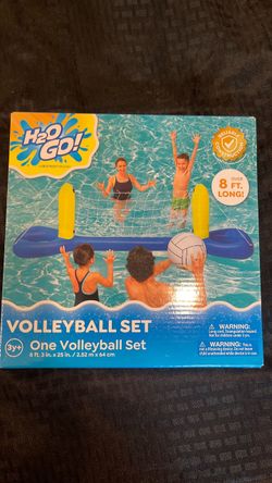 Pool volleyball set