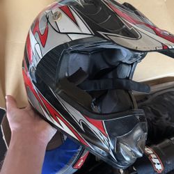 Vega Dot Certified Dirtbike Helmet and Neck Brace