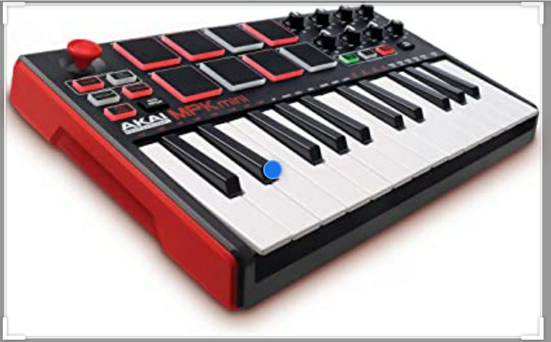 AKAI MINI MPK MKII MK2 MIDI KEYBOARD CONTROLLER PROFESSIONAL STUDIO USB MUSIC PRODUCTION