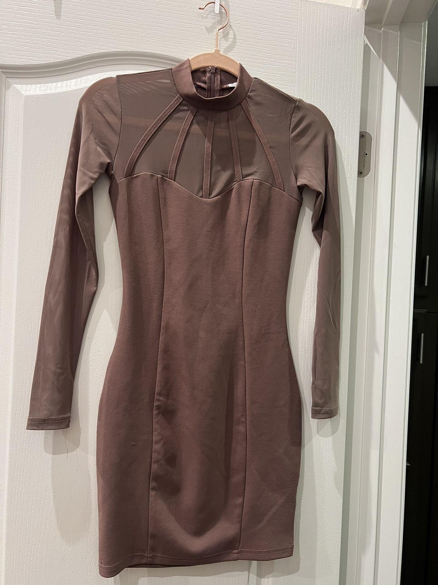 S Pink Bodycon Dress