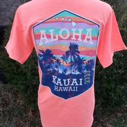 BRAND NEW WOMEN'S T-SHIRT HAWAII ALOHA  SIZE S