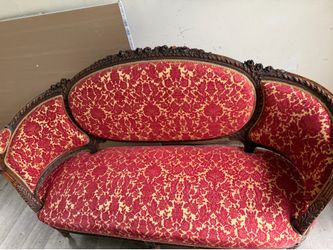 Antique Couch Solid Wood