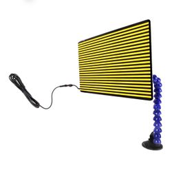 LED Stripe Line Board Paintless Dent Repair Tools Double Stripe USB Line Reflector Board with Adjustable Holder