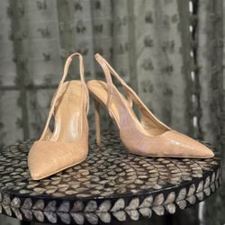 4” Strap heels Size 9 