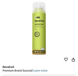 2 For $50 DevaCurl  DevaCurl DevaFast Dry, Dry Accelerator Spray 6 oz