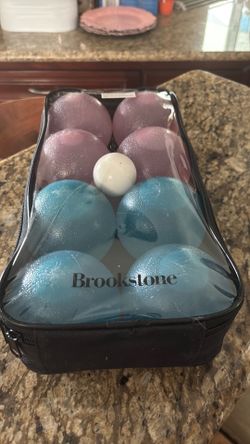 New Brookstone Glow In The Dark Bocce Balls