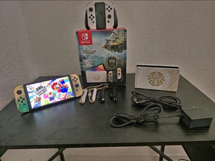 Nintendo Switch OLED (versión Zelda)