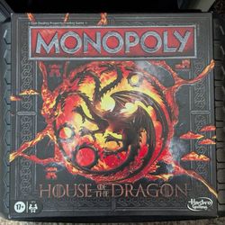 Monopoly House of the Dragon Board Game