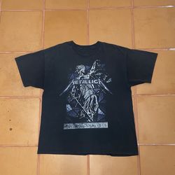 2013 metallica “nothing can save us” black T Shirt 