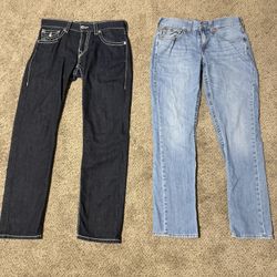 True Religion Slim Fit Size 32