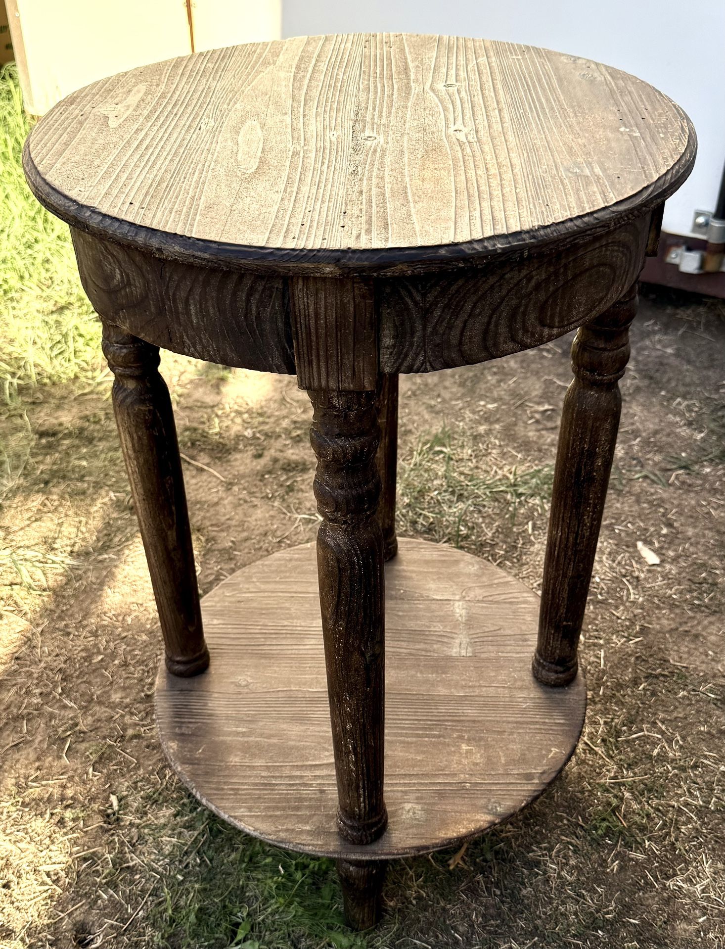 Vintage Wooden Side Table