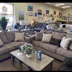 Olin Chocolate Living Room Set & Sofa , Loveseat , Couch , Recliner , Sectional Options 