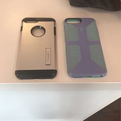 Two iPhones 8+ Cases