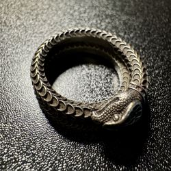 Gucci Garden Silver Snake Ring