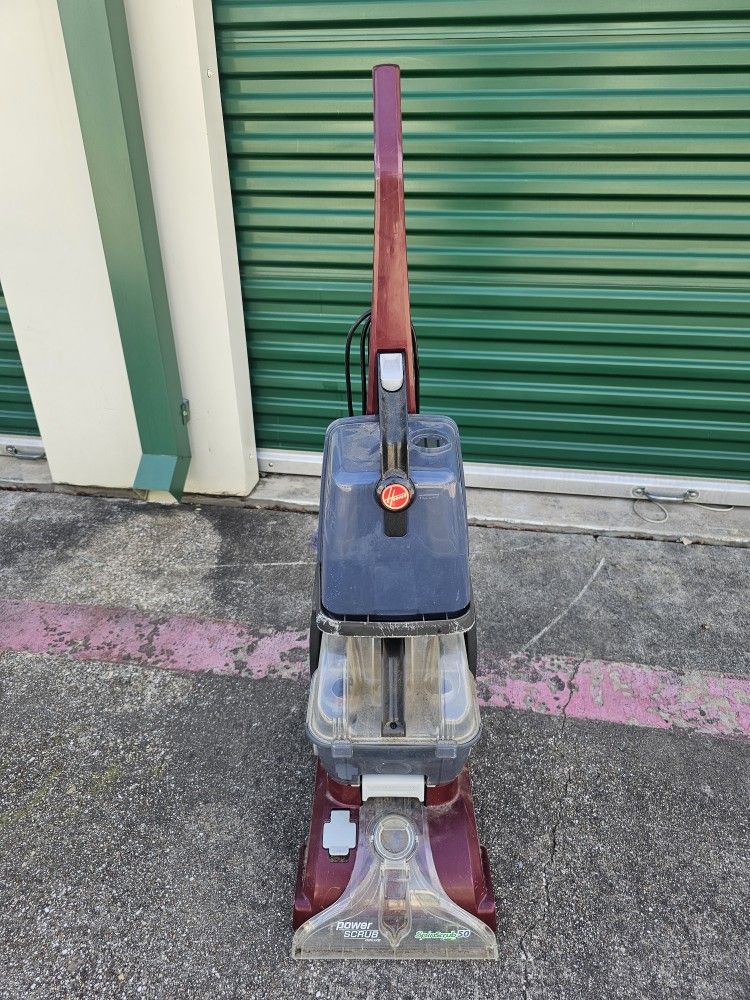 (FOR PARTS ONLY) Hoover Powerscrub deluxe Spinscrub50 carpet cleaner