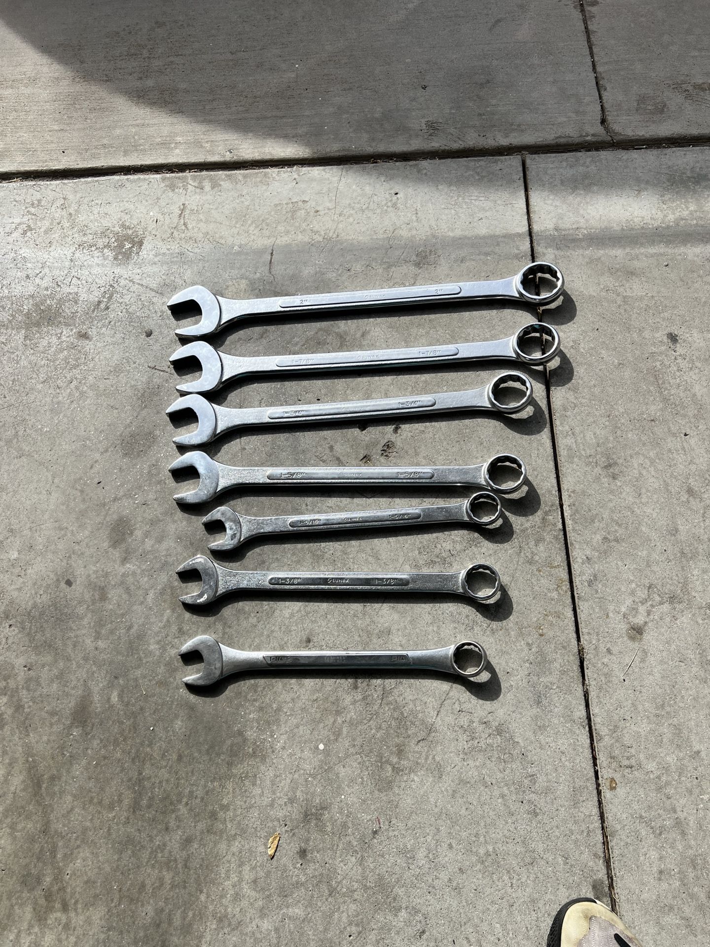 Large Box Wrenches 1” To 2”