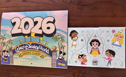 Disney Annual Passholder 2026 Calendar and Recipe