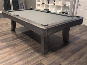 Grey Modern Pool Table