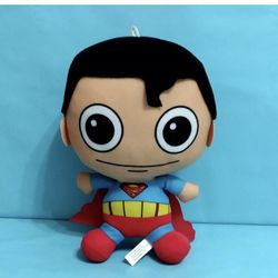 DC Comics Caricuture Original Superman Plush Stuffed Doll Toy 9" Item #(contact info removed)