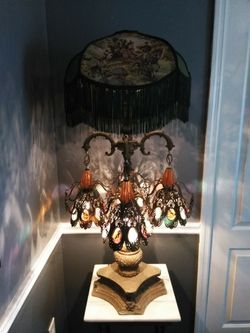 Rare Antique lamp art nouveau