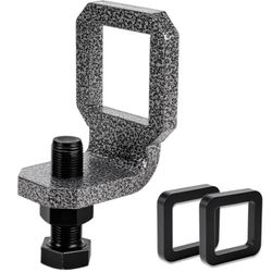 2" Anti Rattle Hitch Clamp, Heavy Duty Hitch Tightener With 2 Silencer Pads For 2 Inch Hitches, Anti Rust Powder Coat Hitch Stabilizer To Reduces Hing