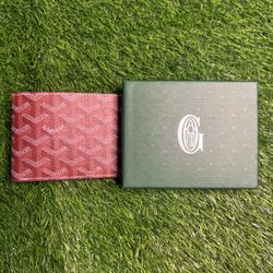 Luxury Burgundy Wallet/ Cardholder