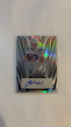 2024 Riley Leonard 3/10 Leaf Metal Autograph