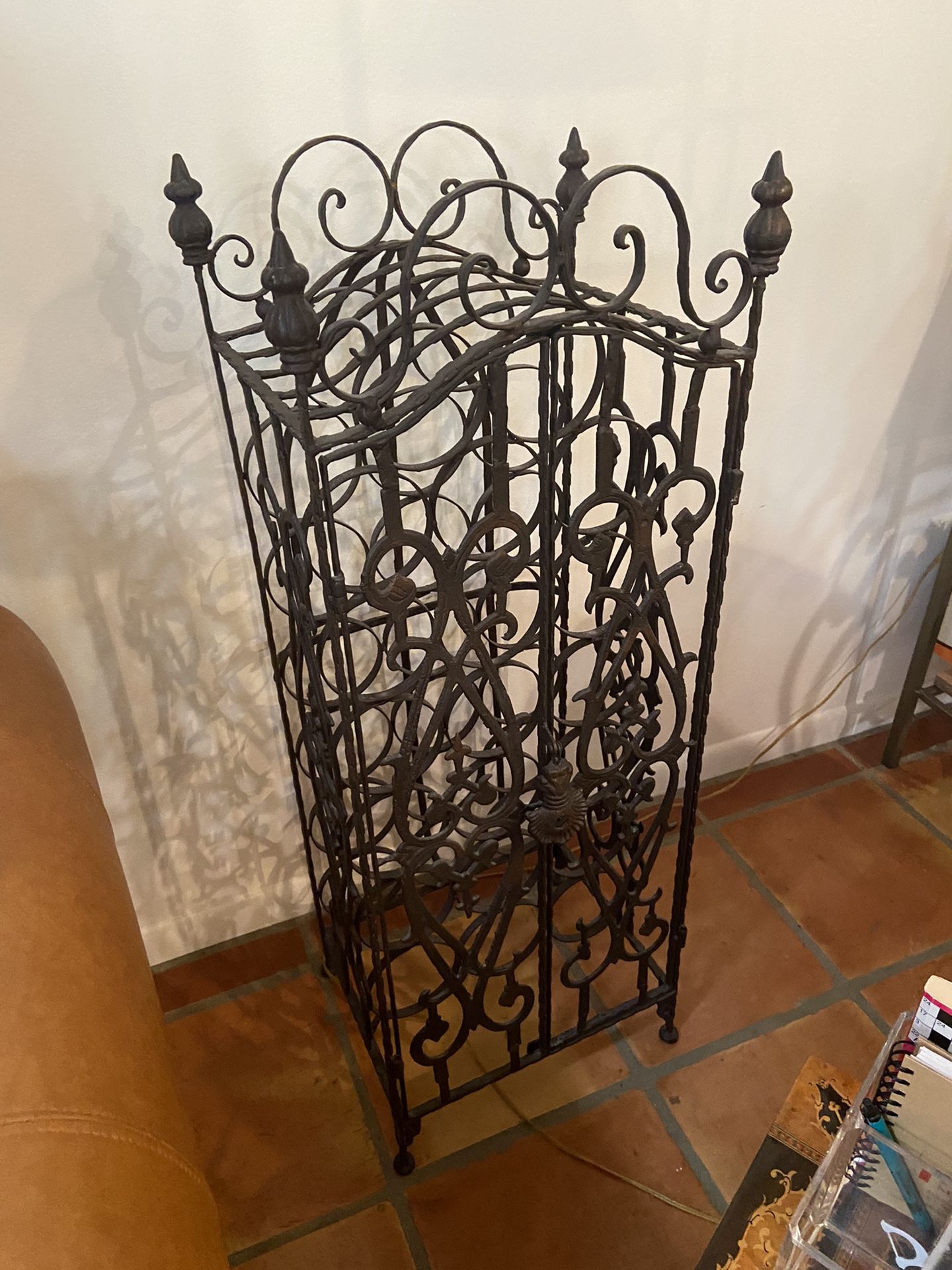 Wine Rack Iron 