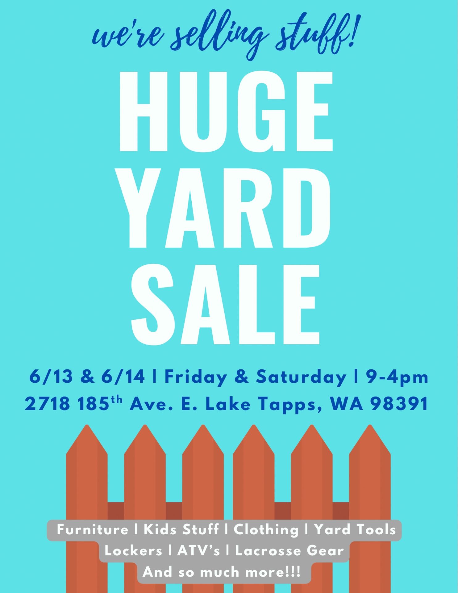 Yard Sale