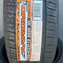 235/40R19 New Tires Brand Radial 