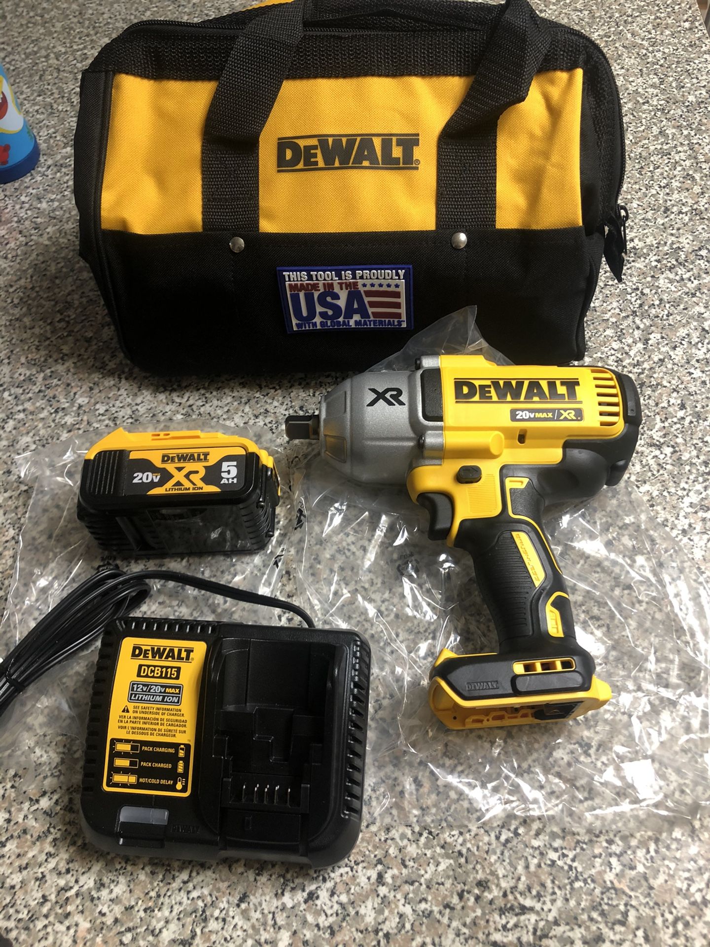 DEWALT 20 Volt MAX XR Lithium Ion Cordless Brushless 1/2 in