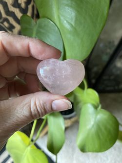 Rose Quartz Heart 