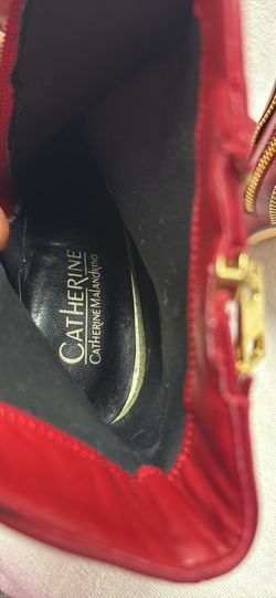 Botines Rojos arriba del tobillo