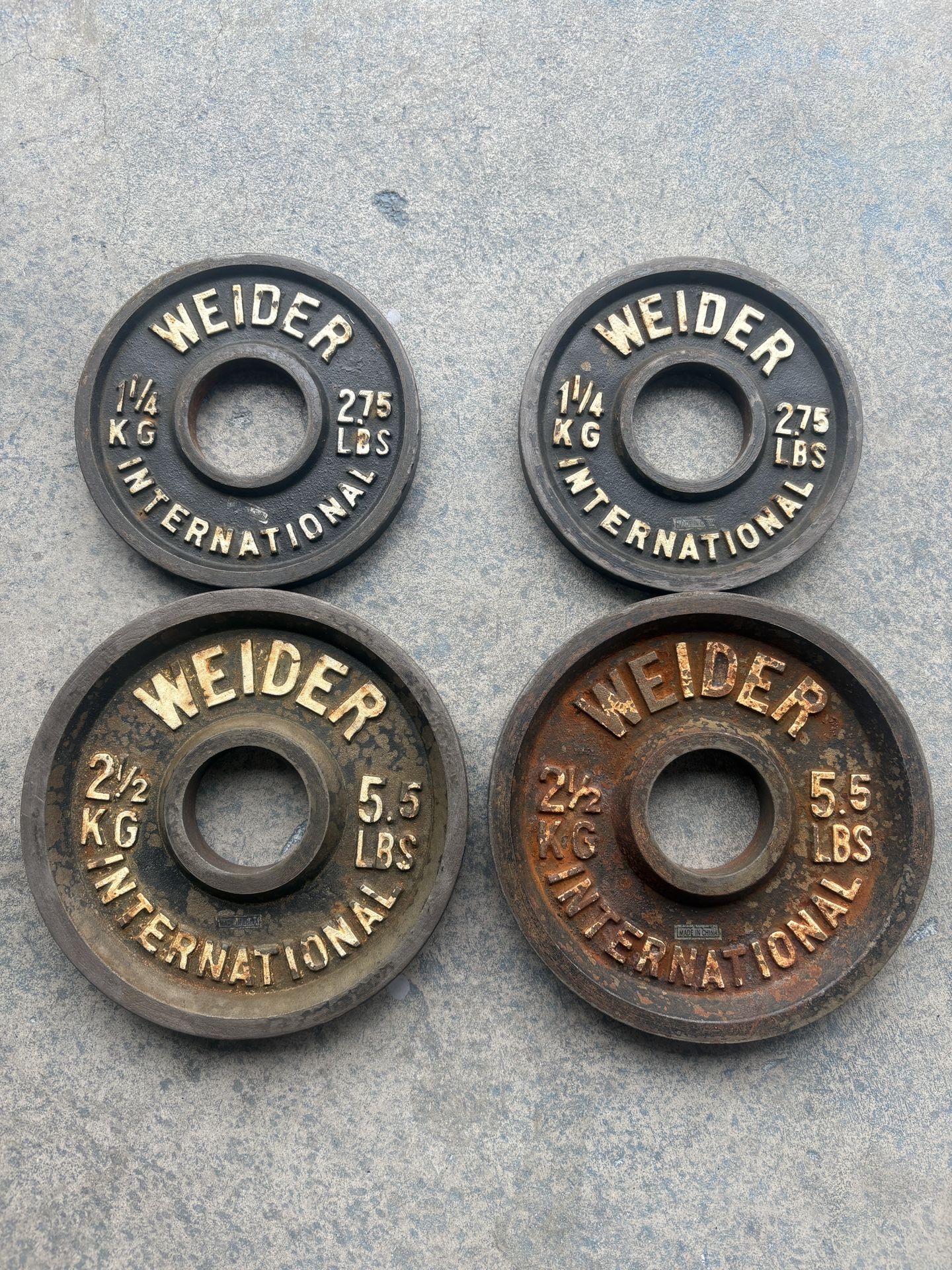 Weider International Weight Plates