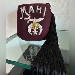 Fez Shriners Hat With Tassel