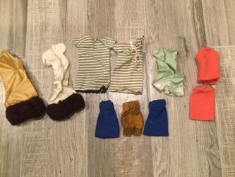 1960’s Homemade Barbie Clothes 10 pieces