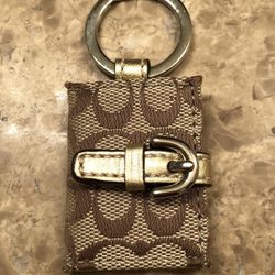 New Authentic Coach Logo Key Fob