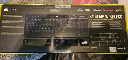 Corsairk100 wireless