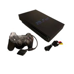 Ps2 Console Fat With Games And All Cords W/ Controller