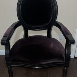 Classic Black Chair $35