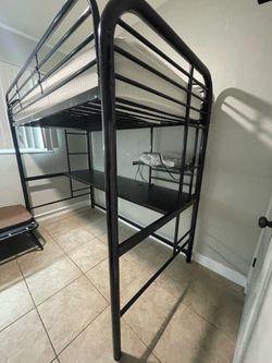 Bunk bed with Desk