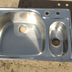 Double Stainless Steel Kitchen Sink