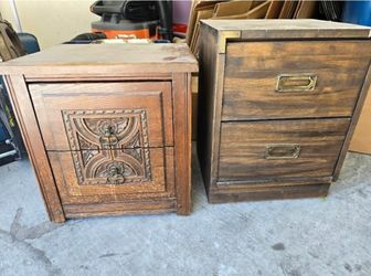 Vintage dresser Nightstand Table