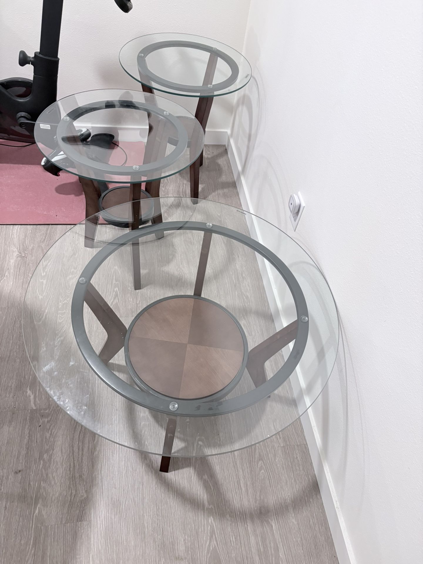 Coffee tables w/ end tables $100/set