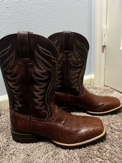 Ariat Energy Max Shock Shield Western Boots – Like New. Size 8 1/2