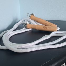 Go Fit Jump Rope with Wood Handles
