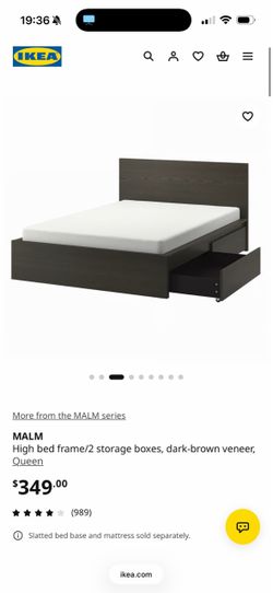 IKEA bed frame