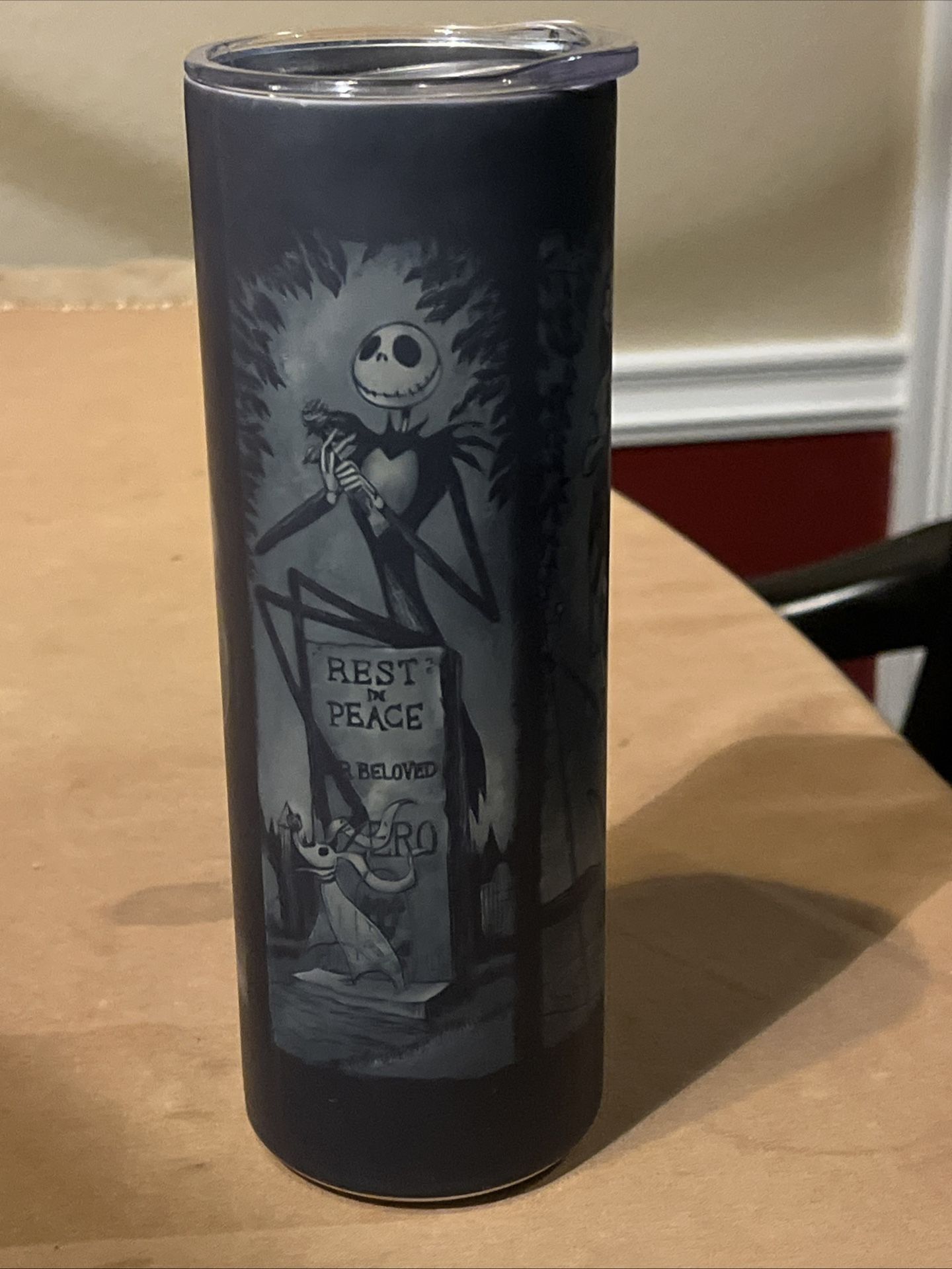 Nightmare Before Christmas 20 Oz Tumbler Jack Sally Oogie Boogie