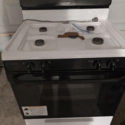 Stove, Hood And Microwave